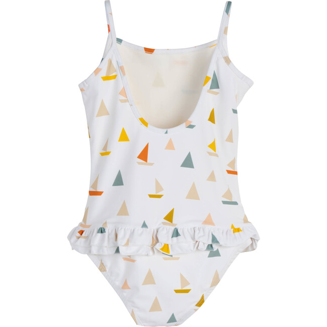 Malia One Piece Swimsuit, Cream Boats - One Pieces - 3