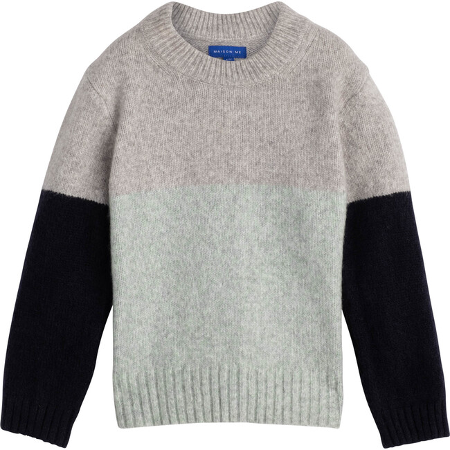 Peter Sweater, Mint Multi - Sweaters - 1