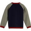 Crosby Colorblock Cardigan, Navy Multi - Cardigans - 3