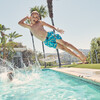 Christopher Swim Trunk, Ocean Waves - Swim Trunks - 5