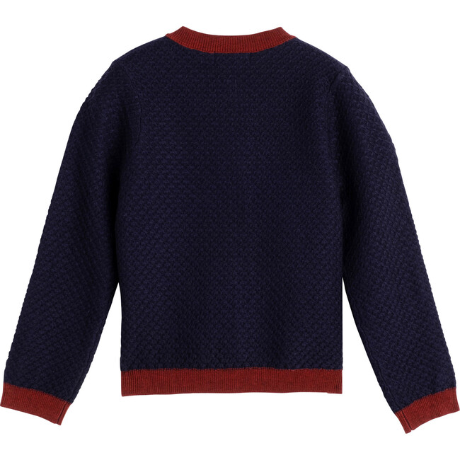 Margo Cardigan, Navy - Cardigans - 3