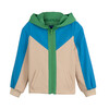 Clay Zip Hoodie, Tan Multi - Sweatshirts - 1 - thumbnail