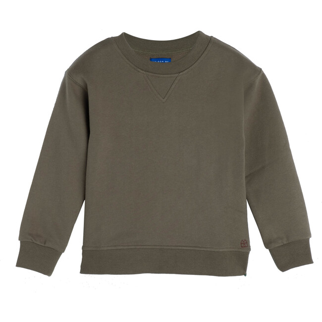 Tyler Sweatshirt, Dusty Olive - Sweatshirts - 1