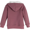 Luca Sherpa Hoodie, Dusty Mauve - Sweatshirts - 3