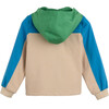 Clay Zip Hoodie, Tan Multi - Sweatshirts - 3