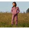 Luca Sherpa Hoodie, Dusty Mauve - Sweatshirts - 4
