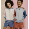 Bingo Colorblock Hoodie, Grey Multi - Sweatshirts - 4