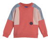 Tyler Colorblock Sweatshirt, Pink Multi - Sweatshirts - 1 - thumbnail