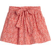 Willow Bow Skirt, Pink Ditsy Floral - Skirts - 1 - thumbnail
