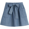 Willow Bow Skirt, Chambray - Skirts - 1 - thumbnail