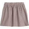 Willow Bow Skirt, Mocha Stripe - Skirts - 3