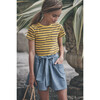 Willow Bow Skirt, Chambray - Skirts - 2