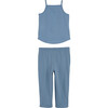 Indie Lounge Set, Dusty Blue - Loungewear - 3