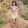 Harper Cord Bow Skirt, Natural Cord - Skirts - 2