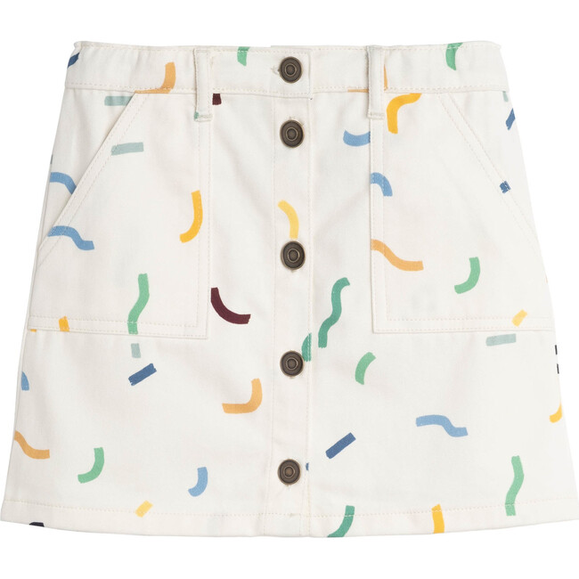 Harlow Snap Skirt, Squiggles - Skirts - 1