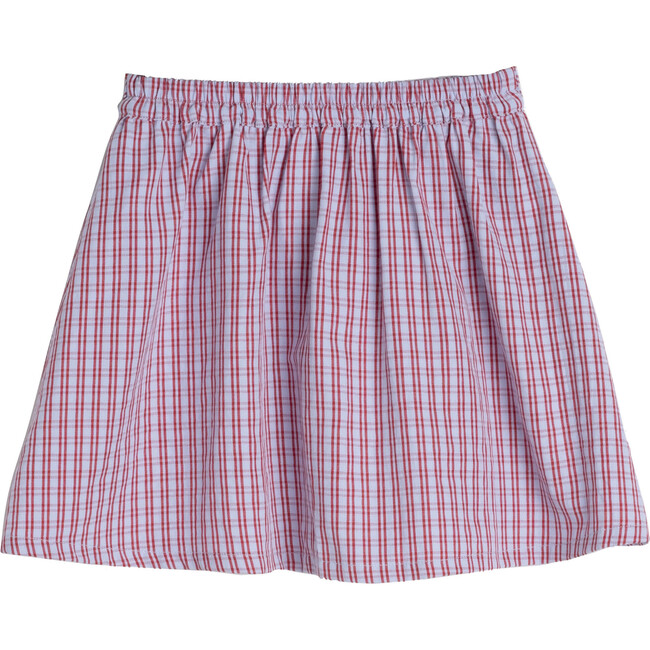 Willow Bow Skirt, Lavender Check - Skirts - 3