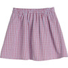 Willow Bow Skirt, Lavender Check - Skirts - 3