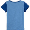 Mo Colorblock Tee, Blue Tonal - Tees - 3