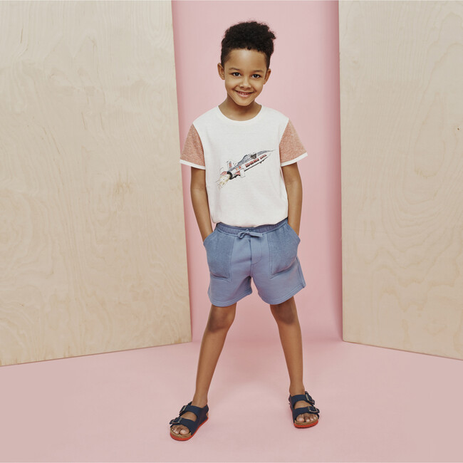 Ezra Graphic Tee, Rocket - Tees - 2