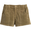Retro Cord Short, Khaki - Shorts - 1 - thumbnail