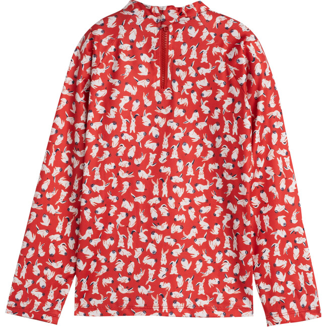Alex Rashguard, Red Scattered Bunnies - Rash Guards - 3