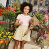 Monique Pointelle Tee, Pink - Shirts - 2