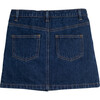 Harlow Snap Skirt, Denim - Skirts - 3