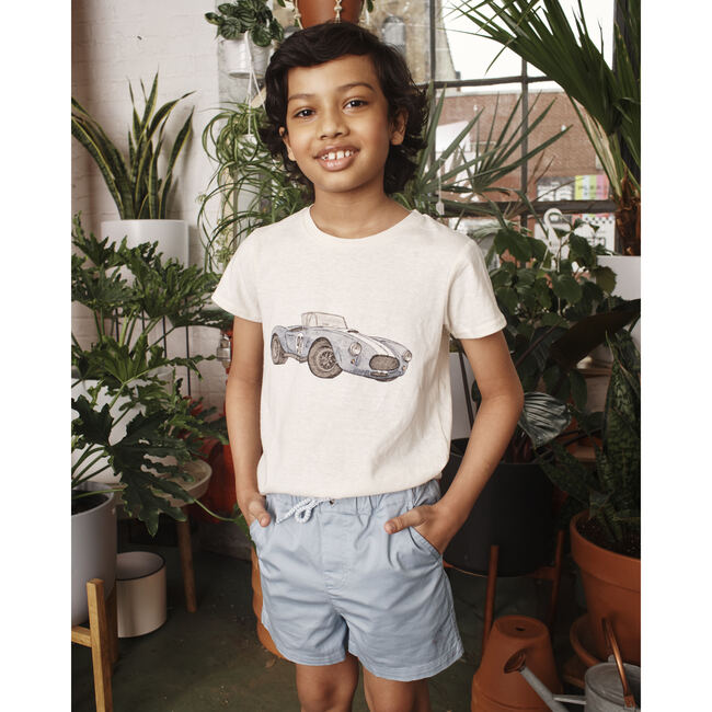 Trevor Short, Pale Blue - Shorts - 5