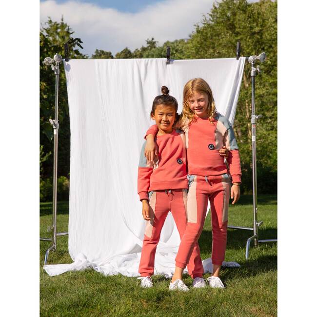 Tyler Colorblock Sweatshirt, Pink Multi - Sweatshirts - 6
