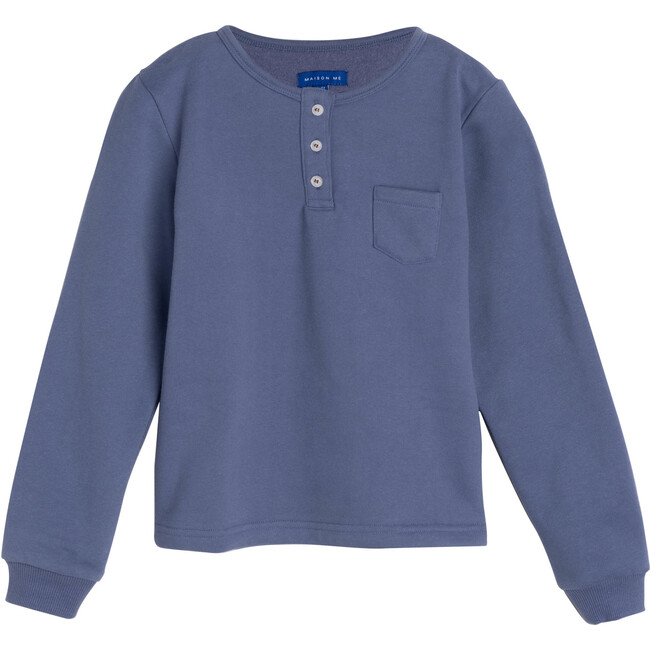 Rory Henley Shirt, Deep Dusty Blue - Shirts - 1