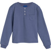 Rory Henley Shirt, Deep Dusty Blue - Shirts - 1 - thumbnail