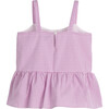Imani Top, Mini Lavender Gingham - Shirts - 2