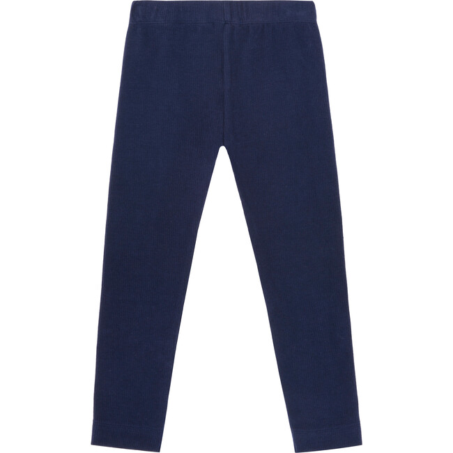 Reese Ribbed Legging, Navy - Leggings - 2
