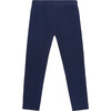 Reese Ribbed Legging, Navy - Leggings - 2
