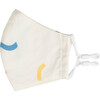 Kids Squiggles & Checks Mask Bundle, White Multi - Face Masks - 3
