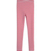 Reese Ribbed Legging, Red Stripe - Leggings - 3
