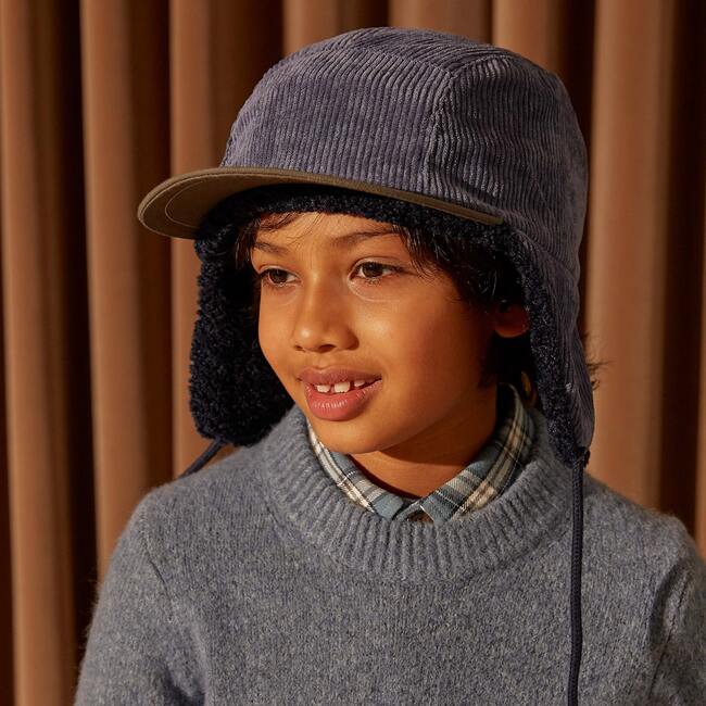 Jordan Cord Hat, Blue Tonal - Hats - 2