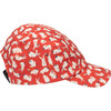 Cameron Twill Cap, Red Scattered Bunnies - Hats - 3