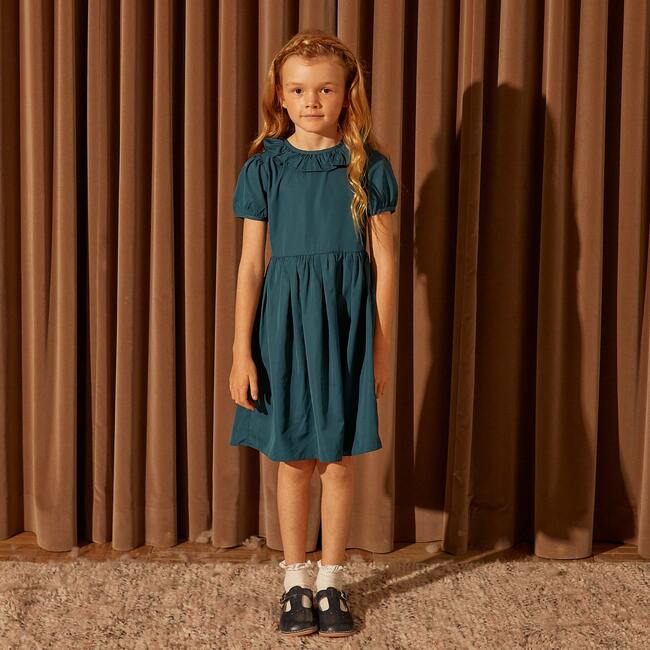 Sofia Dress, Peacock Blue - Dresses - 2