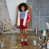 Hayden Jacket, Pink Ditsy Flower - Jackets - 4