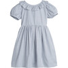 Blake Dress, Slate Blue Gingham - Dresses - 1 - thumbnail