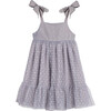 Anja Tulle Dress, Dusty Blue - Dresses - 1 - thumbnail