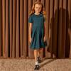 Sofia Dress, Peacock Blue - Dresses - 5