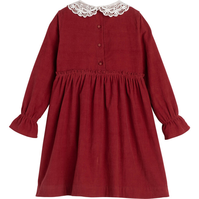 Poppy Dress, Cranberry - Dresses - 3