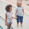 Maeve Romper, Multi Check - Rompers - 2