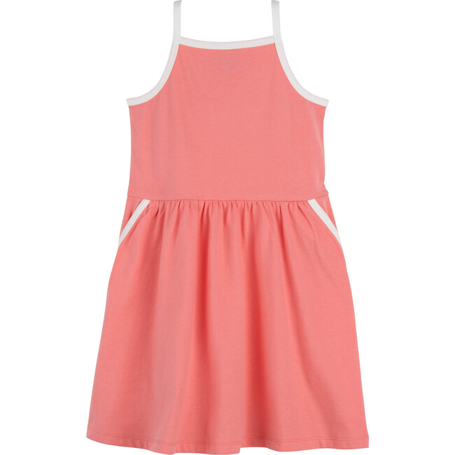 Tasmai Dress, Coral Rose - Dresses - 1