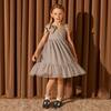 Anja Tulle Dress, Dusty Blue - Dresses - 2