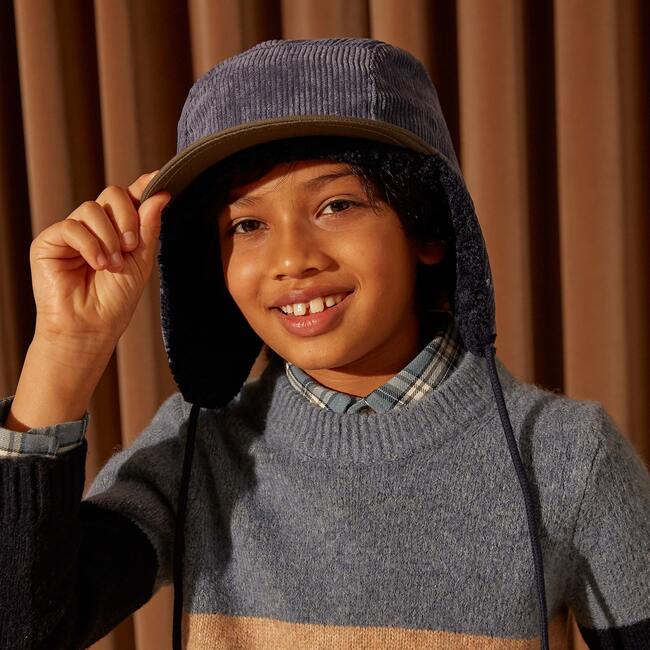 Jordan Cord Hat, Blue Tonal - Hats - 6