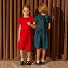 Sofia Dress, Peacock Blue - Dresses - 7