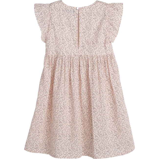Lottie Dress, Light Pink Scattered Flower - Dresses - 2